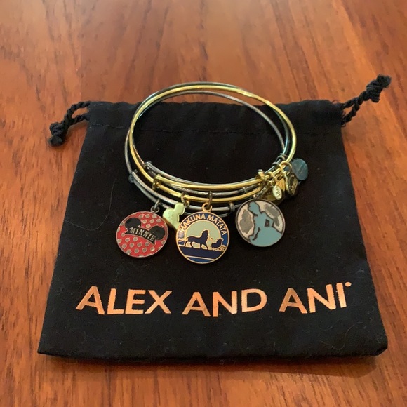 Alex & Ani Disney Bundle (3 bangles) - Picture 1 of 8